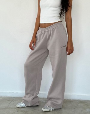 Pantaloni Jogger Motel Rocks Loose Dama Maro Deschis | WYN6298YJ