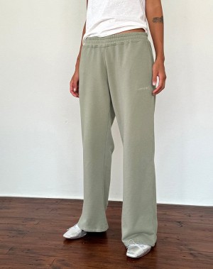 Pantaloni Jogger Motel Rocks Loose Dama Albi | JHI8633MR