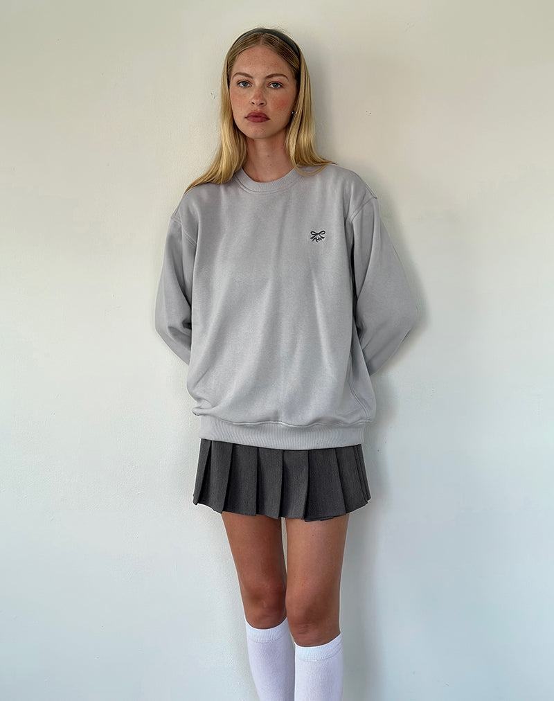 Hanorac cu Gluga Motel Rocks Tillie Sweatshirt Dama Gri | OUA1953DA