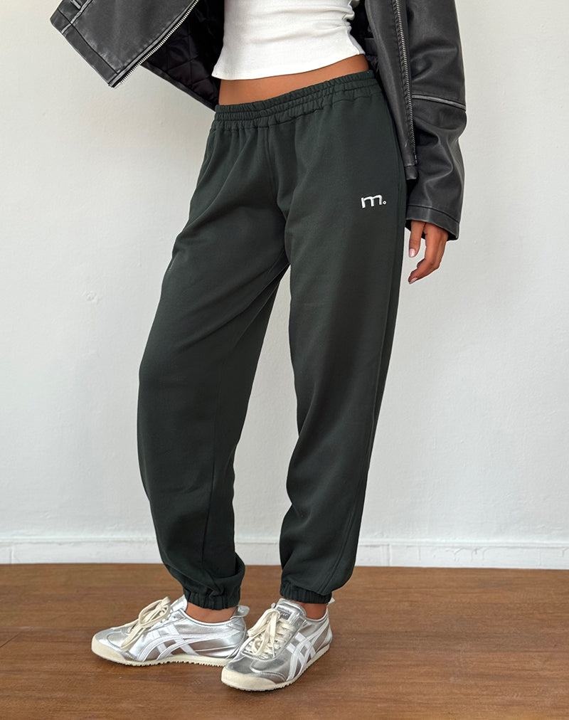 Pantaloni Jogger Motel Rocks Em Dama Verzi Gri Deschis | RVF3165FO