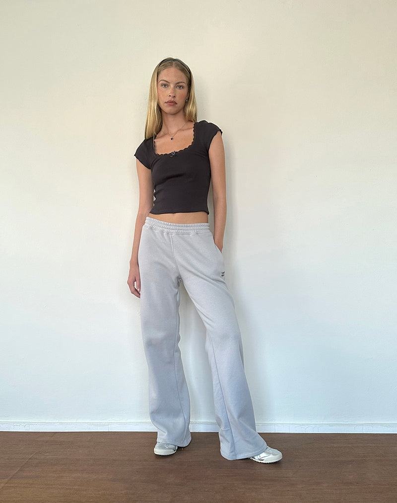 Pantaloni Jogger Motel Rocks Loose Dama Gri | BFH4690HT