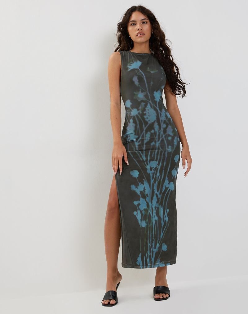 Rochie Midi Motel Rocks Flo Dama Verzi | HEW4311GO